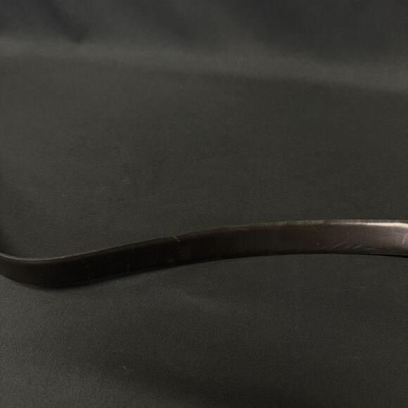 Authentic Christian Dior Black Brown Leather Gold Buckle Belt double sided 37in - Picture 14 of 16